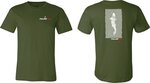 Fulling Mill Rising Trout Olive T-Shirt